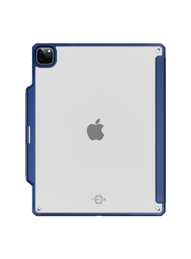 Itskins Hybrid Solid Folio Case iPad Pro 11 (1st, 2nd, 3rd & 4th Gen.) - Navy Blue - Tashqila Itskins Hybrid Solid Folio Case iPad Pro 11 (1st, 2nd, 3rd & 4th Gen.) - Navy Blue - Tashqila
